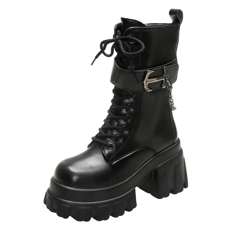 11cm Woman Hidden Wedges Boots - огляд і ціна Guipure Lace Panel