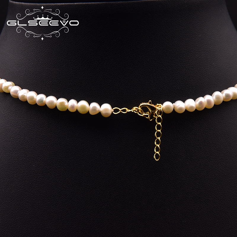 GLSEEVO Natural Freshwater Pea - огляд і ціна Pearl Trim Chain