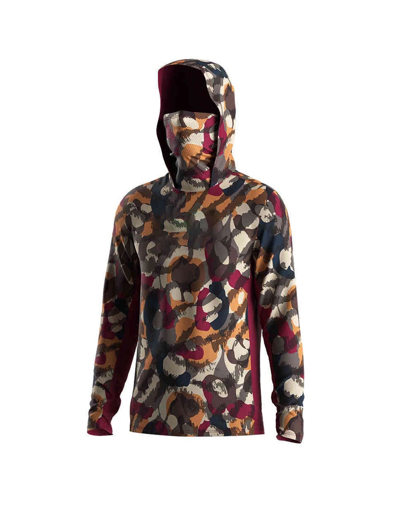Outdoor Men Fishing Hooded Shi - огляд і ціна Embellish Knit