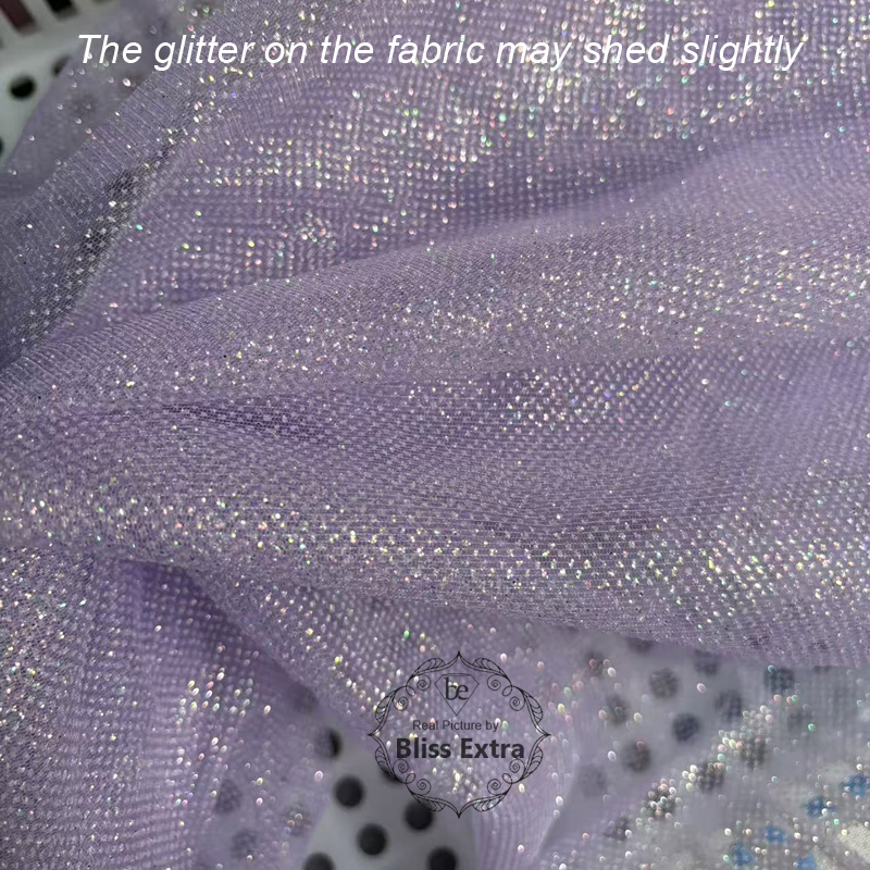 Shimmering Glitter Tulle Fabri - огляд і ціна Sequin Fabric Panel