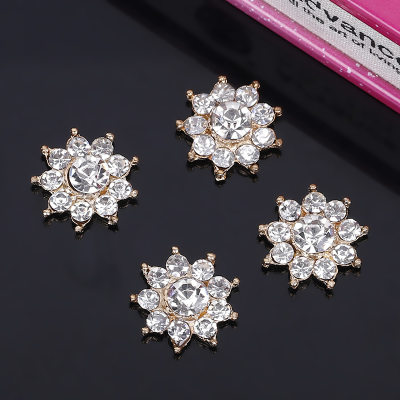 Engood 100Pcs 17mm Snowflake R - огляд і ціна Sew On Rhinestone