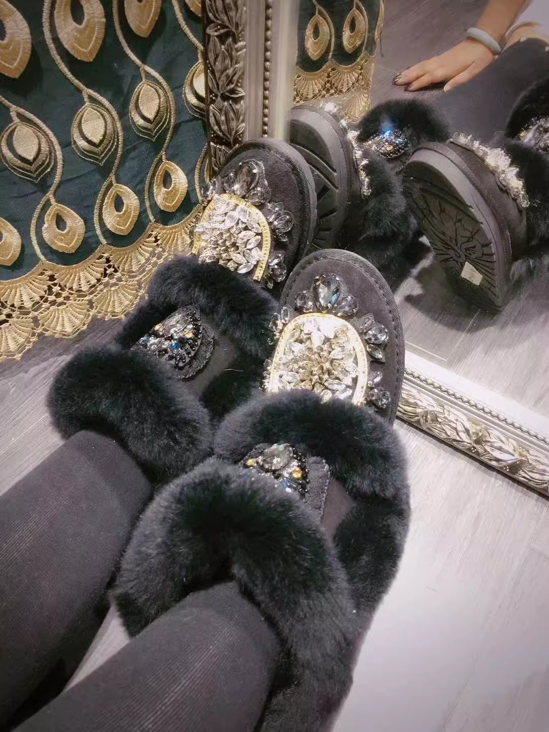 Bling Black White Gem Rhinesto - огляд і ціна Sew On Rhinestone