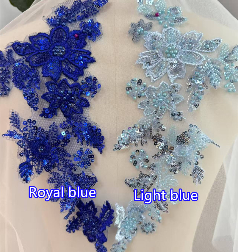 10PCS Embroidered Lace Appliqu - огляд і ціна Applique Patch Flower