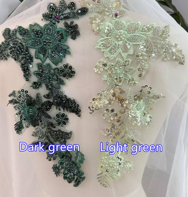 10PCS Embroidered Lace Appliqu - огляд і ціна Applique Patch Flower