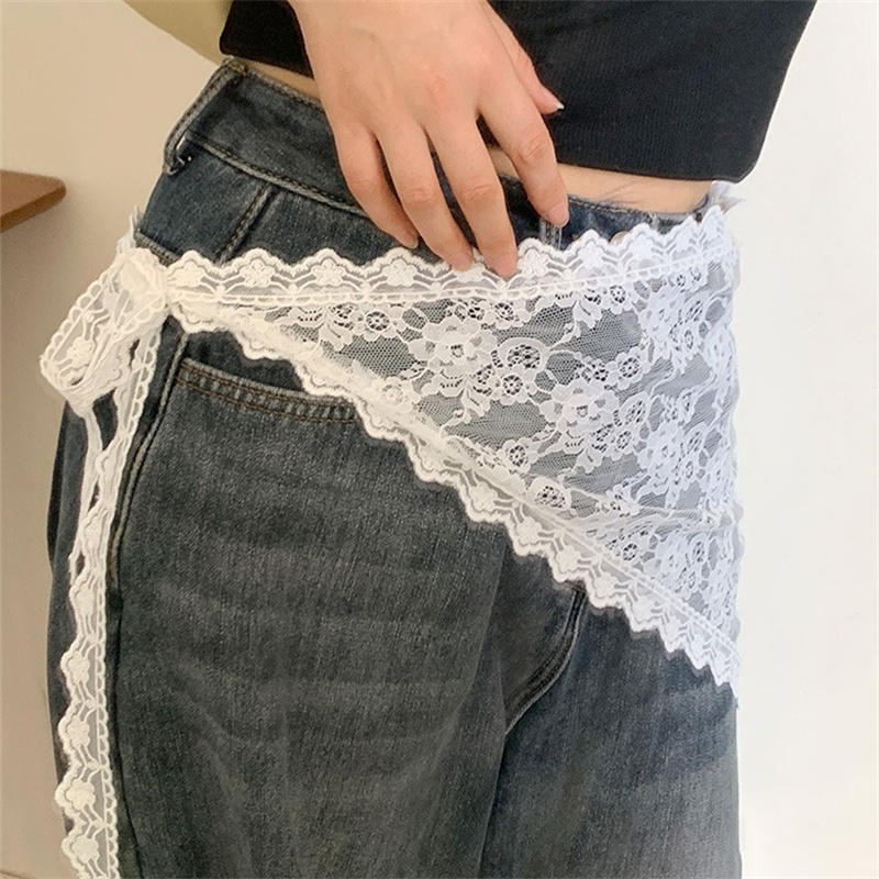 Triangle Lace Short Skirt Half - огляд і ціна Lace Ribbon Trim