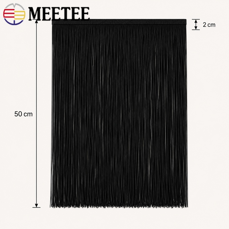 1/2/3M 50cm Tassel Fringe Trim - огляд і ціна Fringe Ribbon Sewing