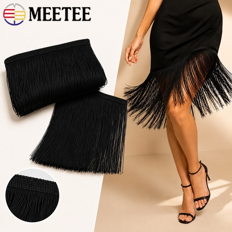 1/2/3M 50cm Tassel Fringe Trim - огляд і ціна Fringe Ribbon Sewing