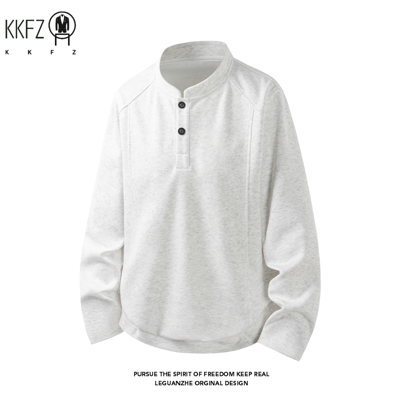 Male Raglan Sleeve Henley Pull - огляд і ціна Embellish Knit