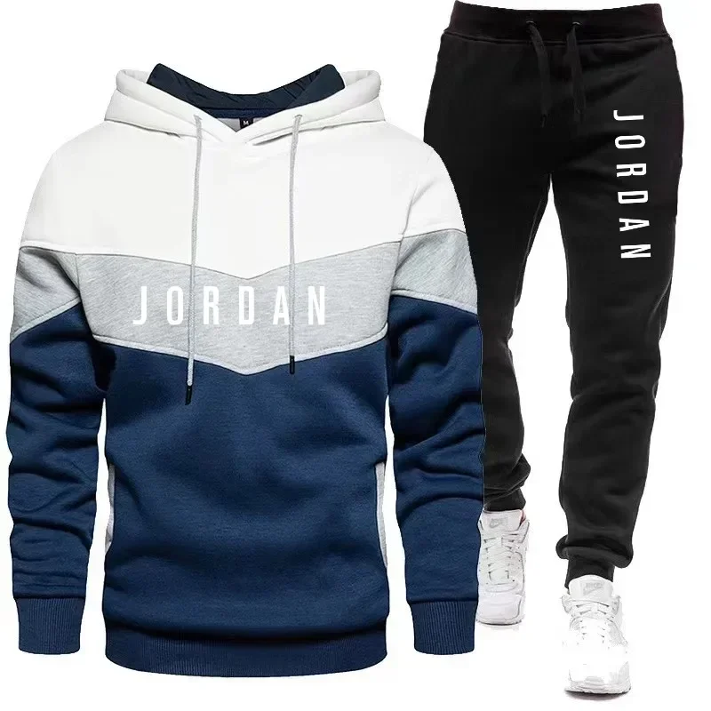 Men Jordan Letter Print Tracks - огляд і ціна Embellish Knit
